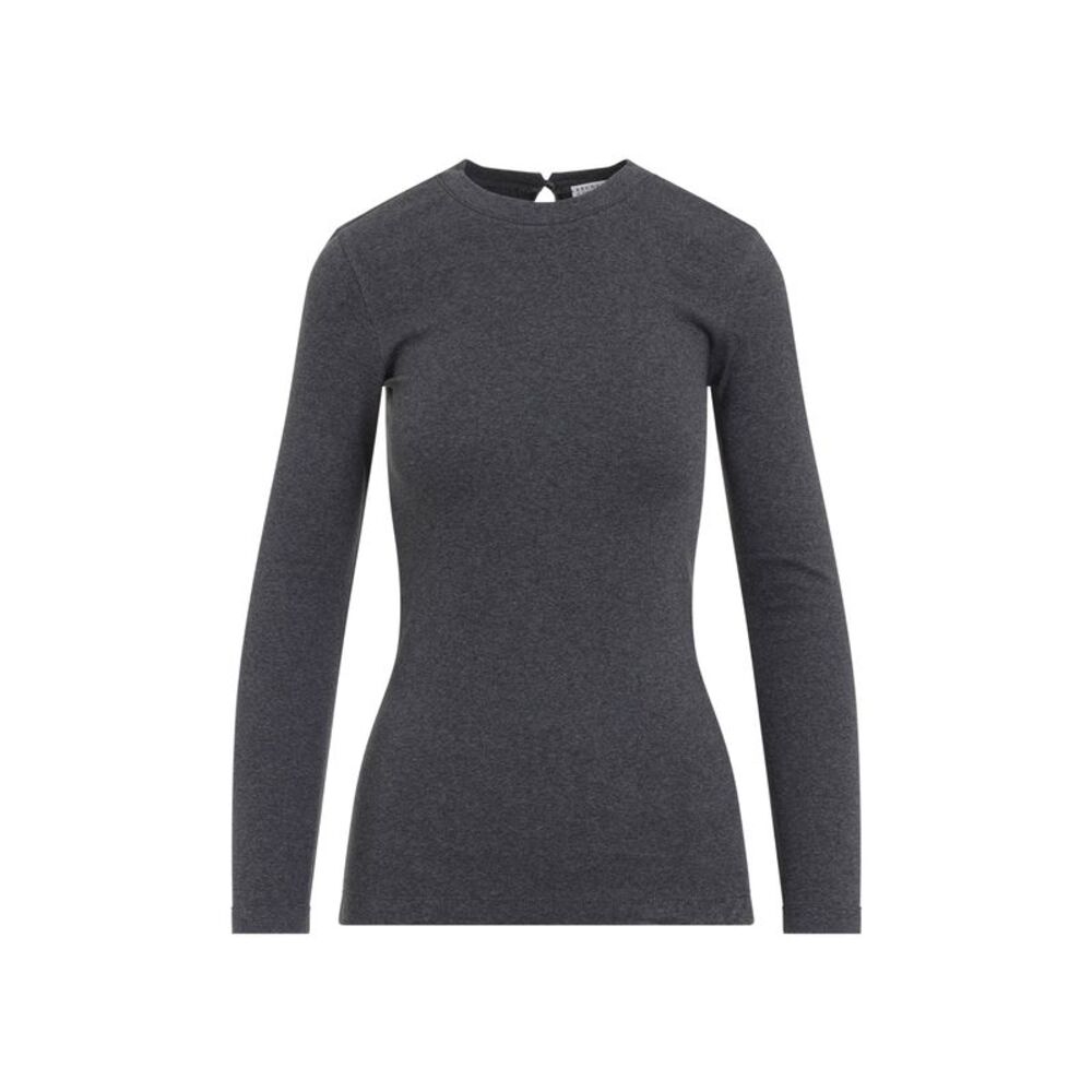 Brunello Cucinelli L/S Rib T-Shirt Women